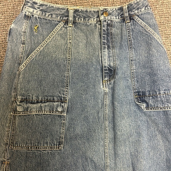 Browning jean long skirt - Picture 3 of 7